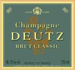 Champagne Deutz - Champagne Brut Classic 0
