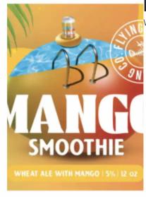 Flying Fish Brewing Company - Mango Smoothie (6 pack cans) (6 pack cans)
