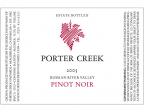 Porter Creek - Pinot Noir Russian River Valley 2019