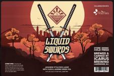 Icarus Brewing - Liquid Swords (4 pack cans) (4 pack cans)