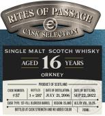 Rites Of Passage - Orkney 16yr
