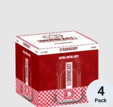 Downeast Cider - Strawberry Cider (4 pack 12oz cans)