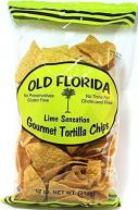 Old Florida Gourmet Products - Lime Sensation Tortilla Chips