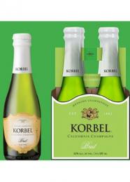 Korbel - Brut California Champagne (4 pack 187ml)