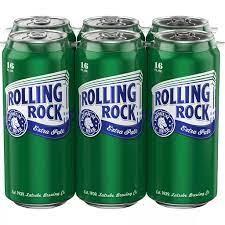 Latrobe Brewing Co - Rolling Rock (6 pack 16oz cans) (6 pack 16oz cans)
