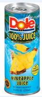 Dole - Pineapple Juice 8oz Can 0