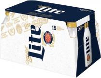 Miller Brewing Co. - Miller Lite Aluminum Bottles (15 pack 16oz cans) (15 pack 16oz cans)