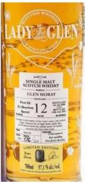 Lady of the Glen - Mannochmore 12 Year Old Single Malt Scotch Whisky (700ml)
