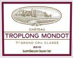 Château Troplong Mondot - Saint-Émilion 1er Grand Cru Classé 2010